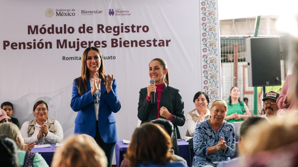 Libia Dennise García recibe a Claudia Sheinbaum en su primera visita a ...