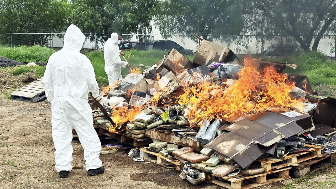 FGR incinera más de 718 kilos de drogas y destruye objetos del delito ...