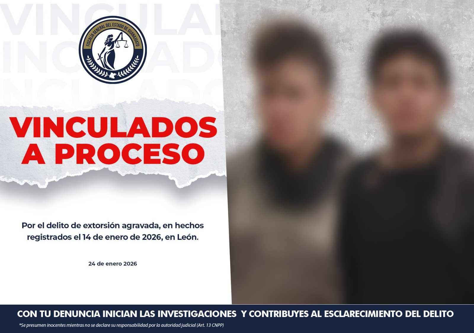 Vinculan a proceso a dos hombres por extorsión a comerciante en León ...