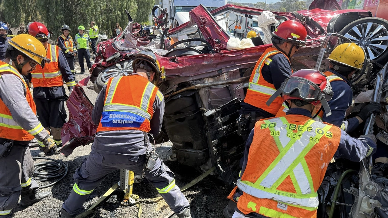 Carambola en la México–Querétaro deja muertos y heridos a la altura del ...