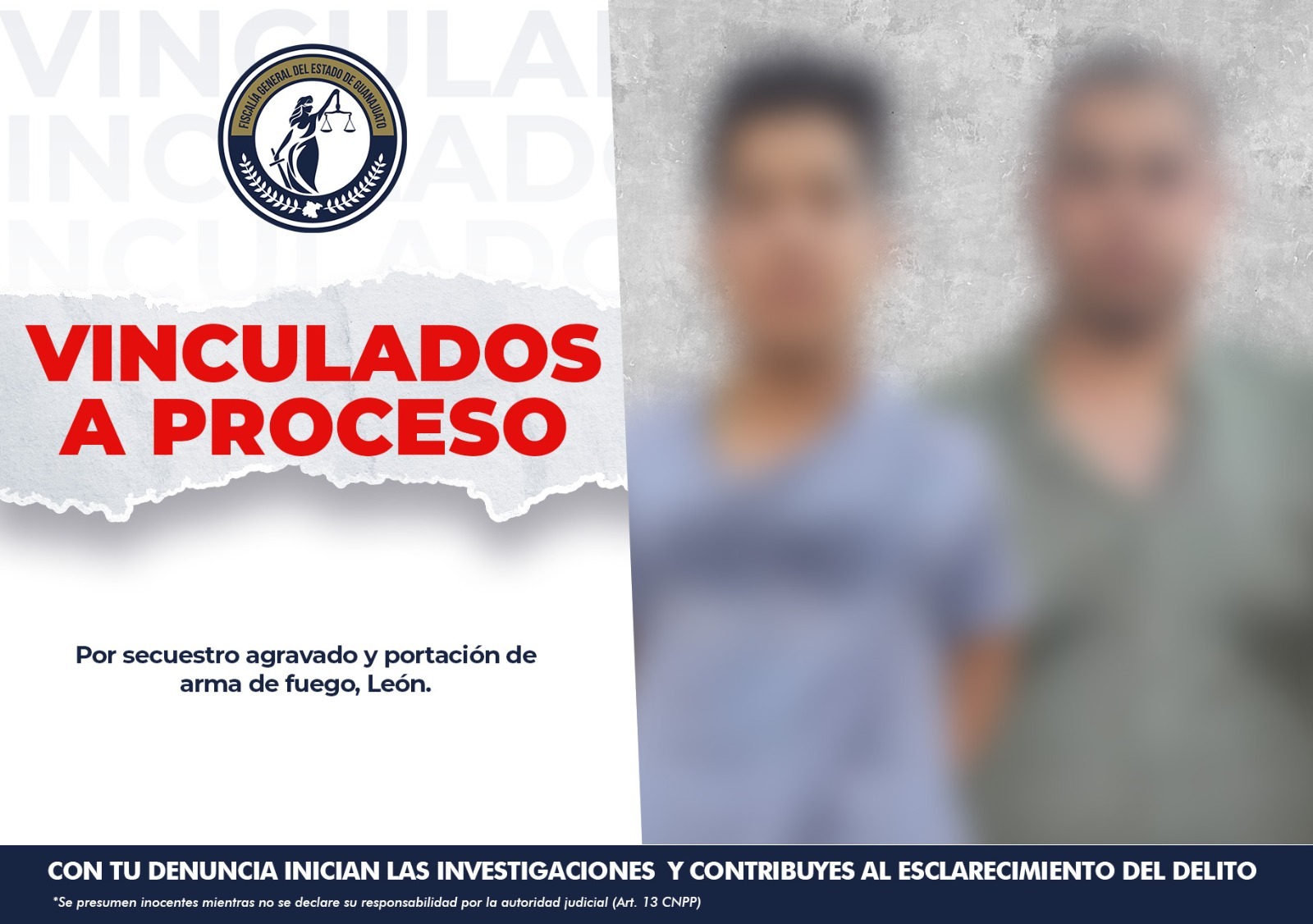 Vinculan a proceso a dos hombres por secuestro agravado y portación de ...